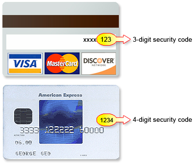 real credit card numbers card security number